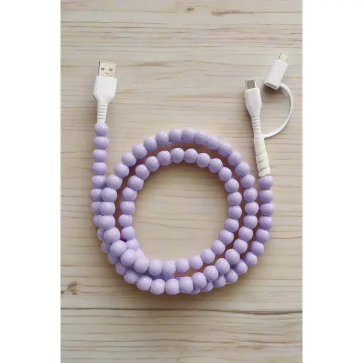 Beaded Cord Phone Charger