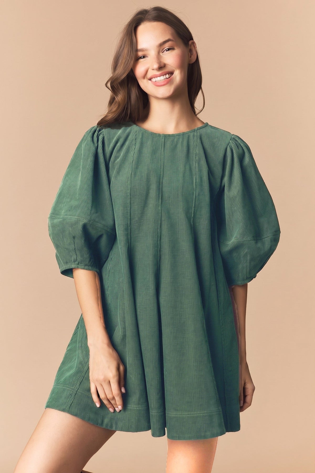 Autumn Darling Corduroy Mini Dress