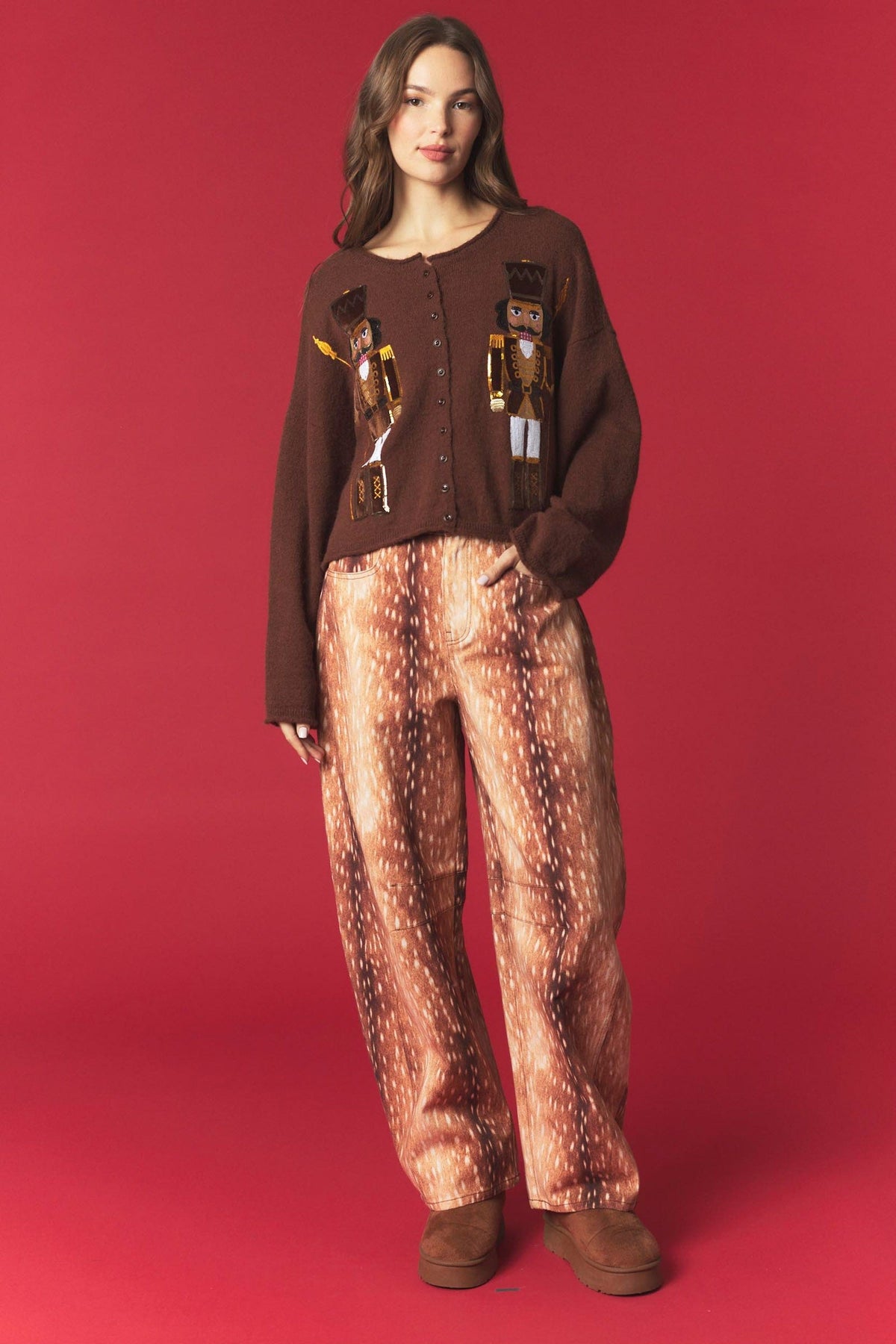 Nutcracker Sparkle Cardigan