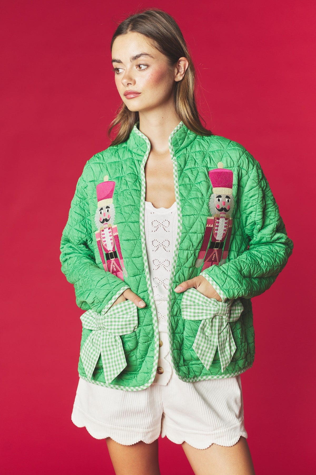 Nutcracker Dreams Quilted Jacket