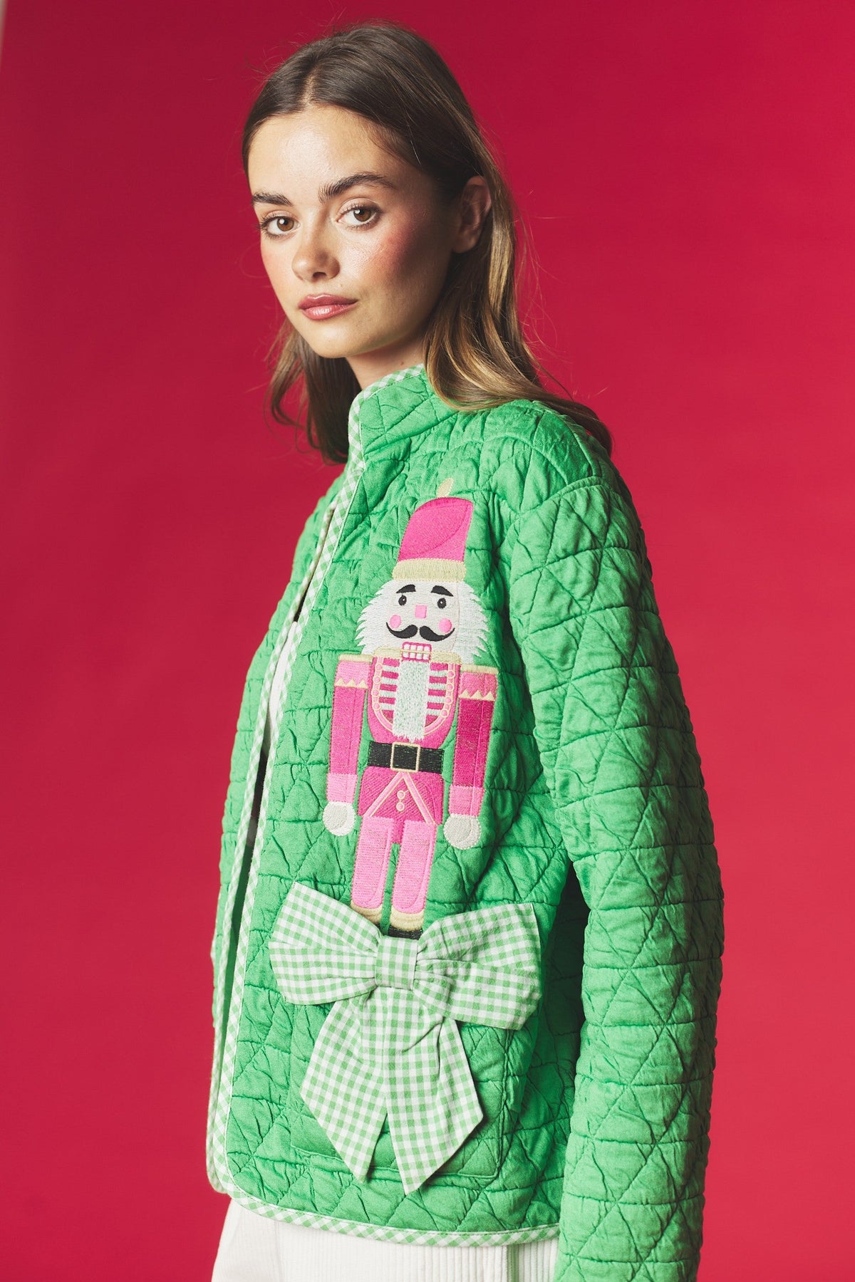 Nutcracker Dreams Quilted Jacket
