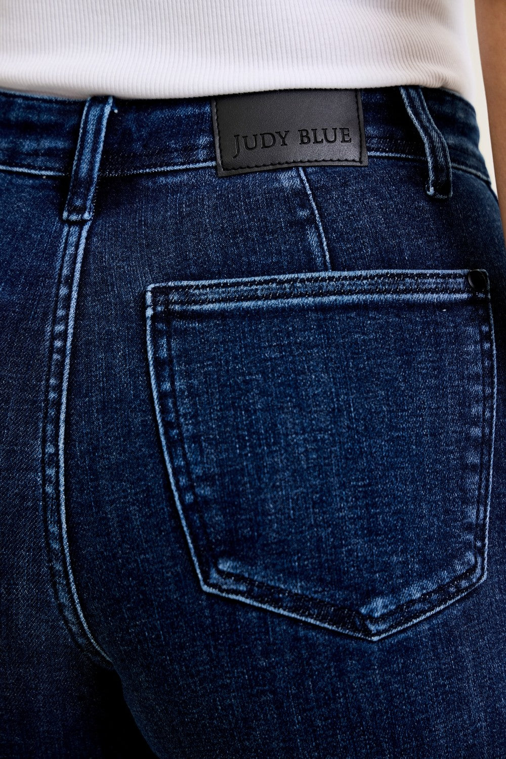 Dark Wash Wide Crop Jeans By Judy Blue 82694
