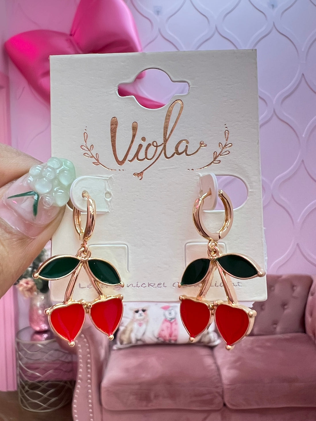 Cherry Earrings
