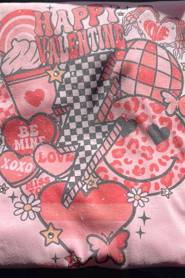 Retro Valentine Graphic Tee