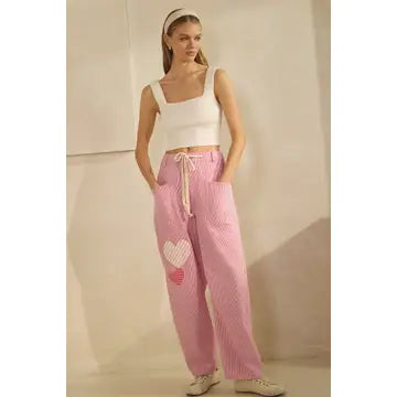 The Love Bug Stripe Pants By Oddi