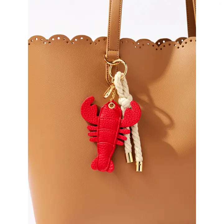 Lobster Bag Charm/Key Ring By Shiraleah