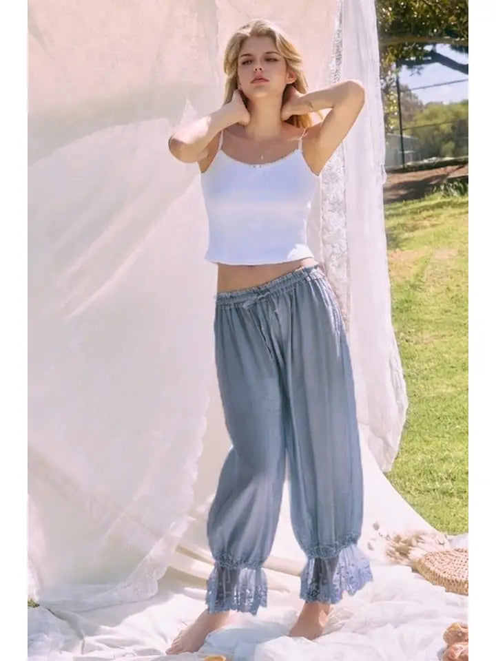 Daydream Lace Bloomer Pants By Oddi