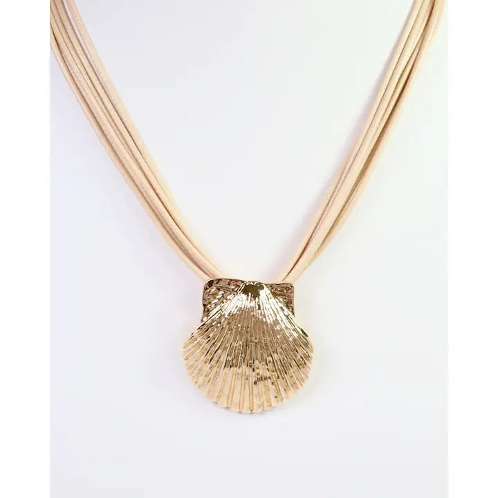Lorain Cord Necklace By Caroline Hill