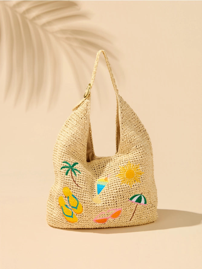 Cabana Slouchy Tote By Shiraleah