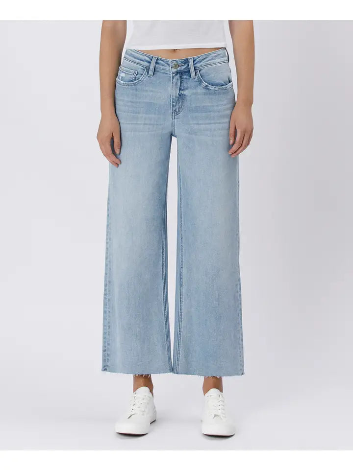 DG Light & Loose Wide Leg Jeans By Vervet