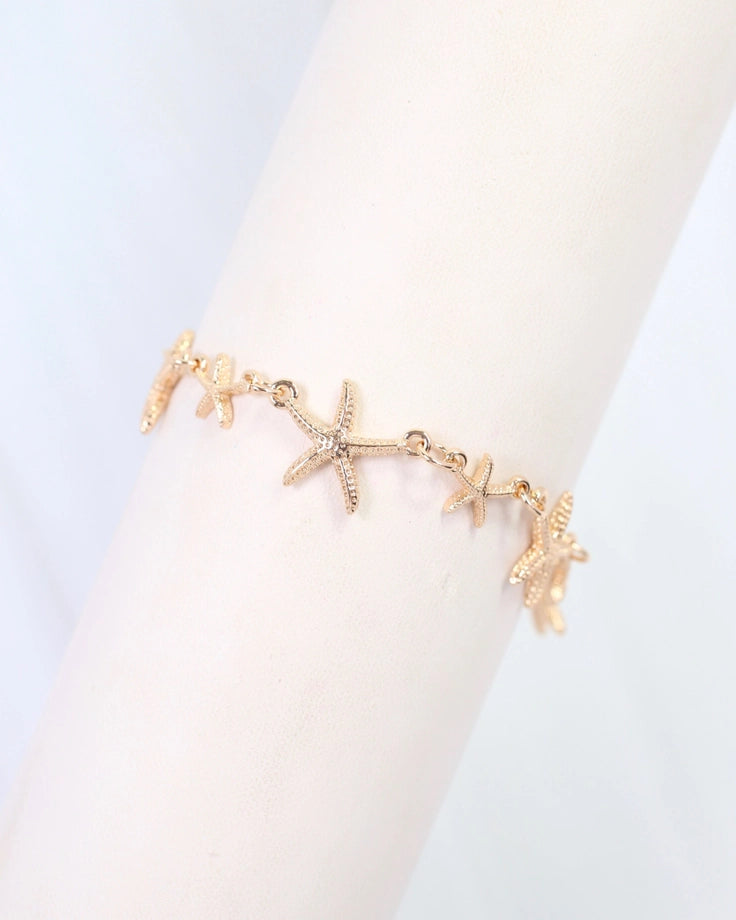 Soleil Starfish Bracelet By Caroline Hill
