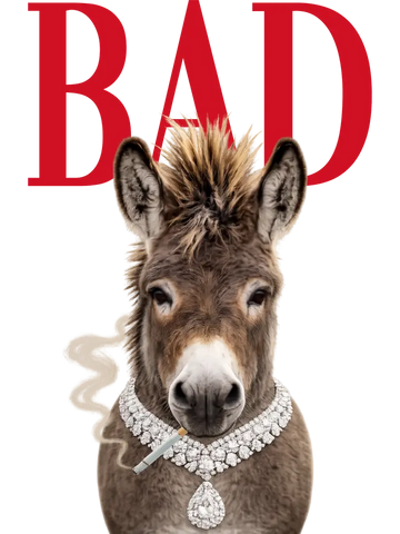Bad Ass Donkey Graphic Tee By Keep It Gypsy