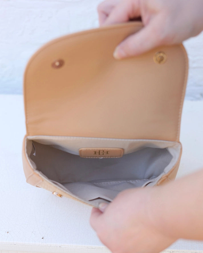 Jessica Handbag Natural Mint By Caroline Hill