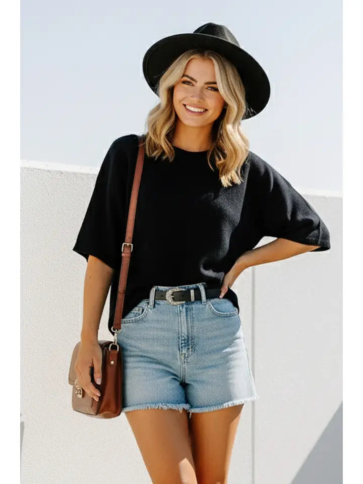 The Cozy Daydream Sweater Top By Sewn and Seen
