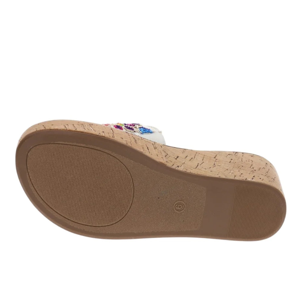 Wanderlust Wedges - Red Multi By Corky's