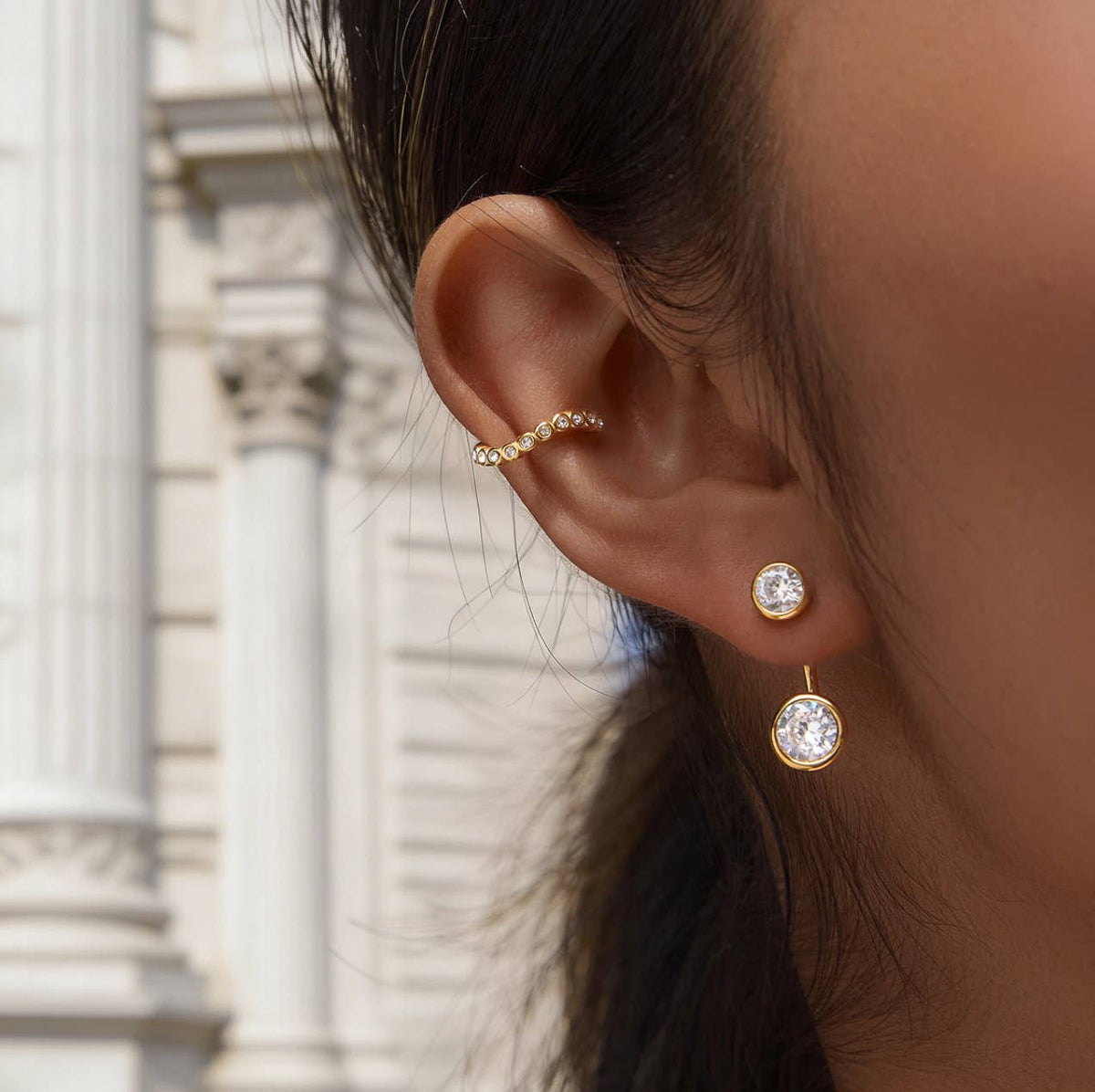 Nova Drop Earrings Water Resistant