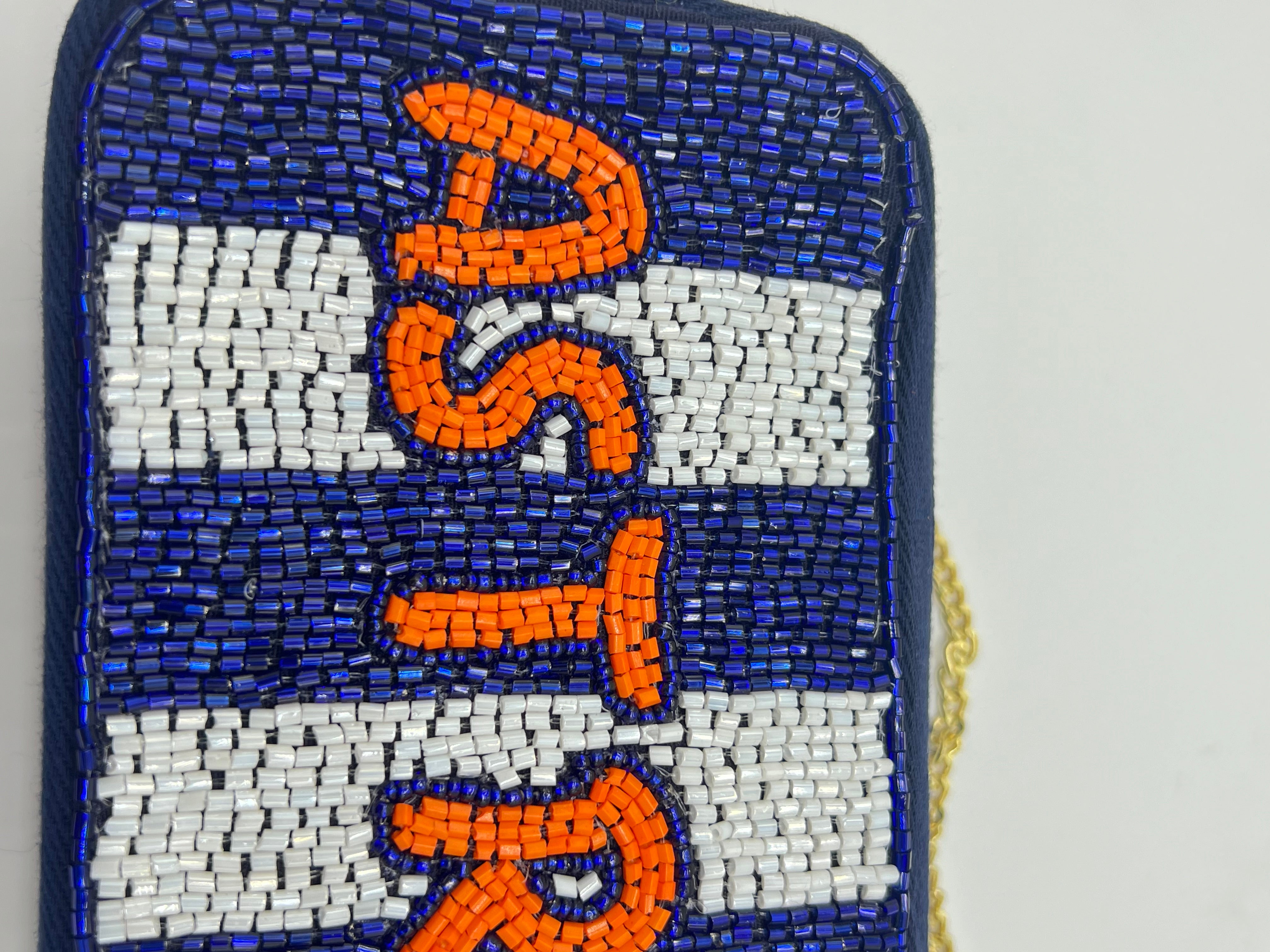 Small H-town Baseball Team beaded Crossbody Bags (multiple styles)