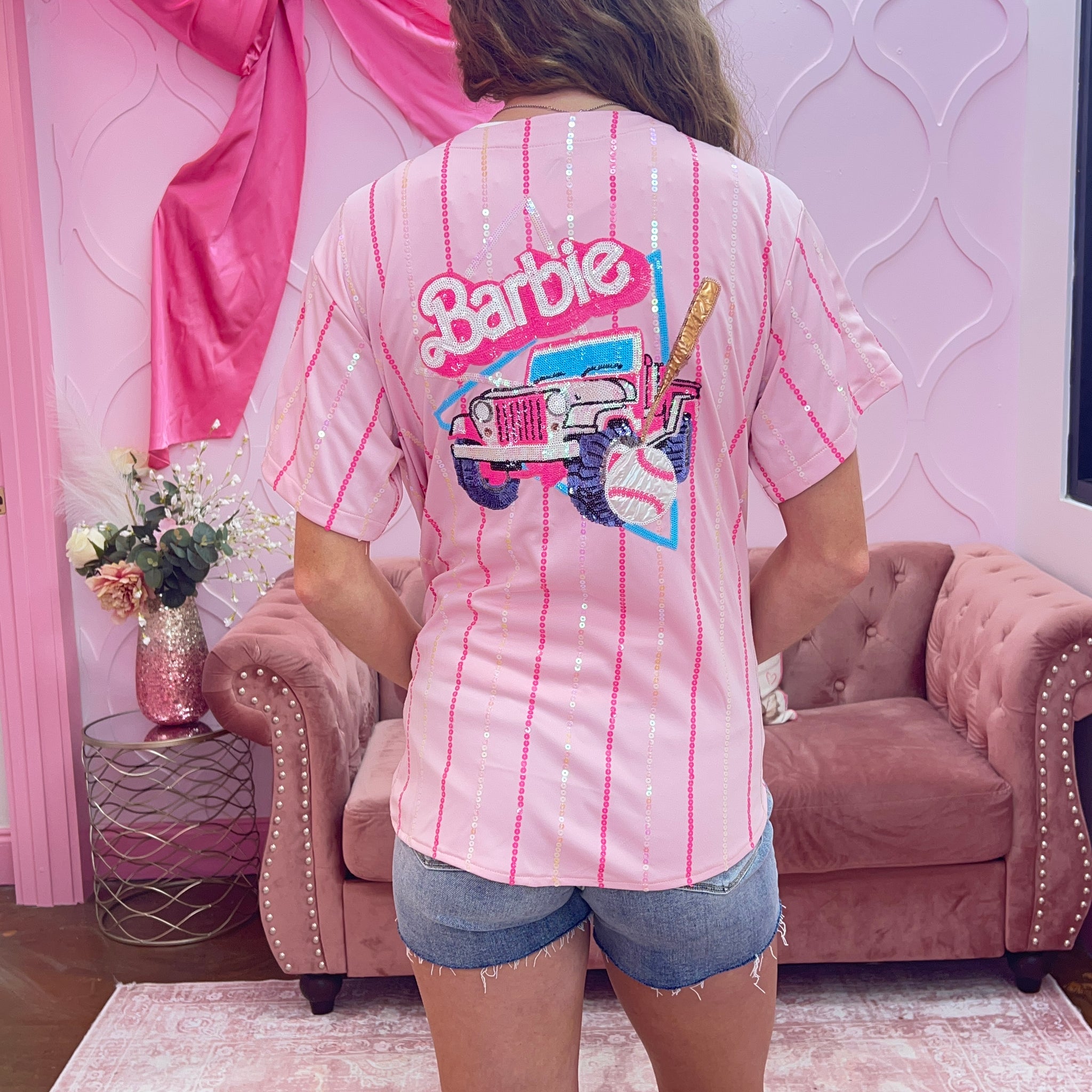 Baseball Barbie Jersey