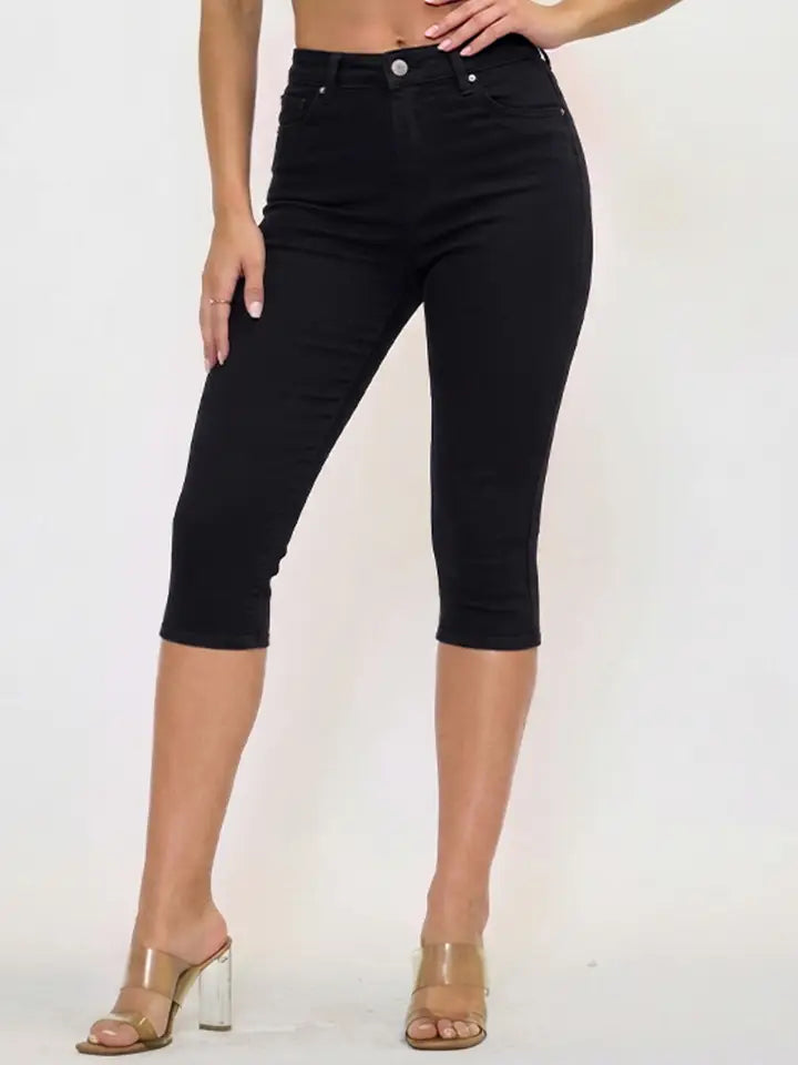 Midnight Muse Capri Jeans By Vibrant