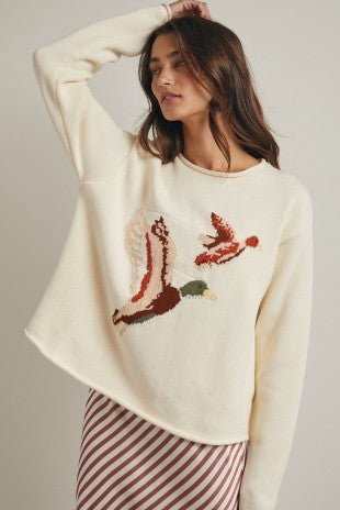 Flying Duck Sweater by Wishlist