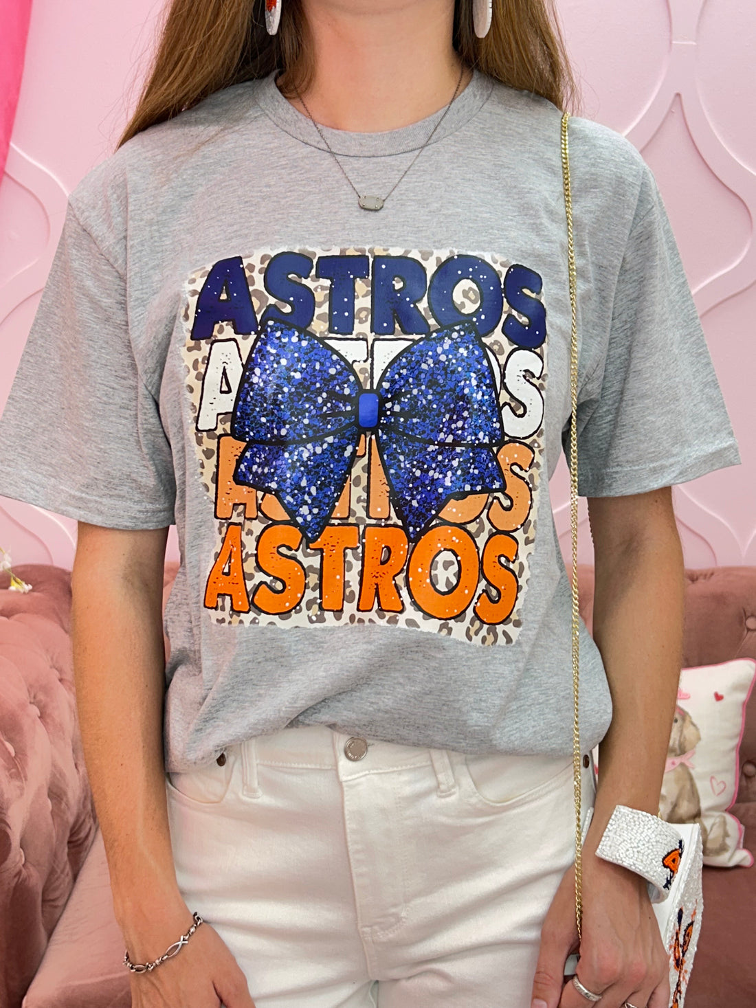 Coquette Cheetah Stros Graphic Tee