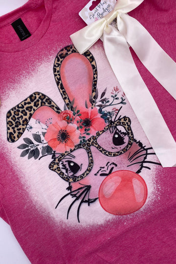 Bubble Gum Bunny Graphic Tee