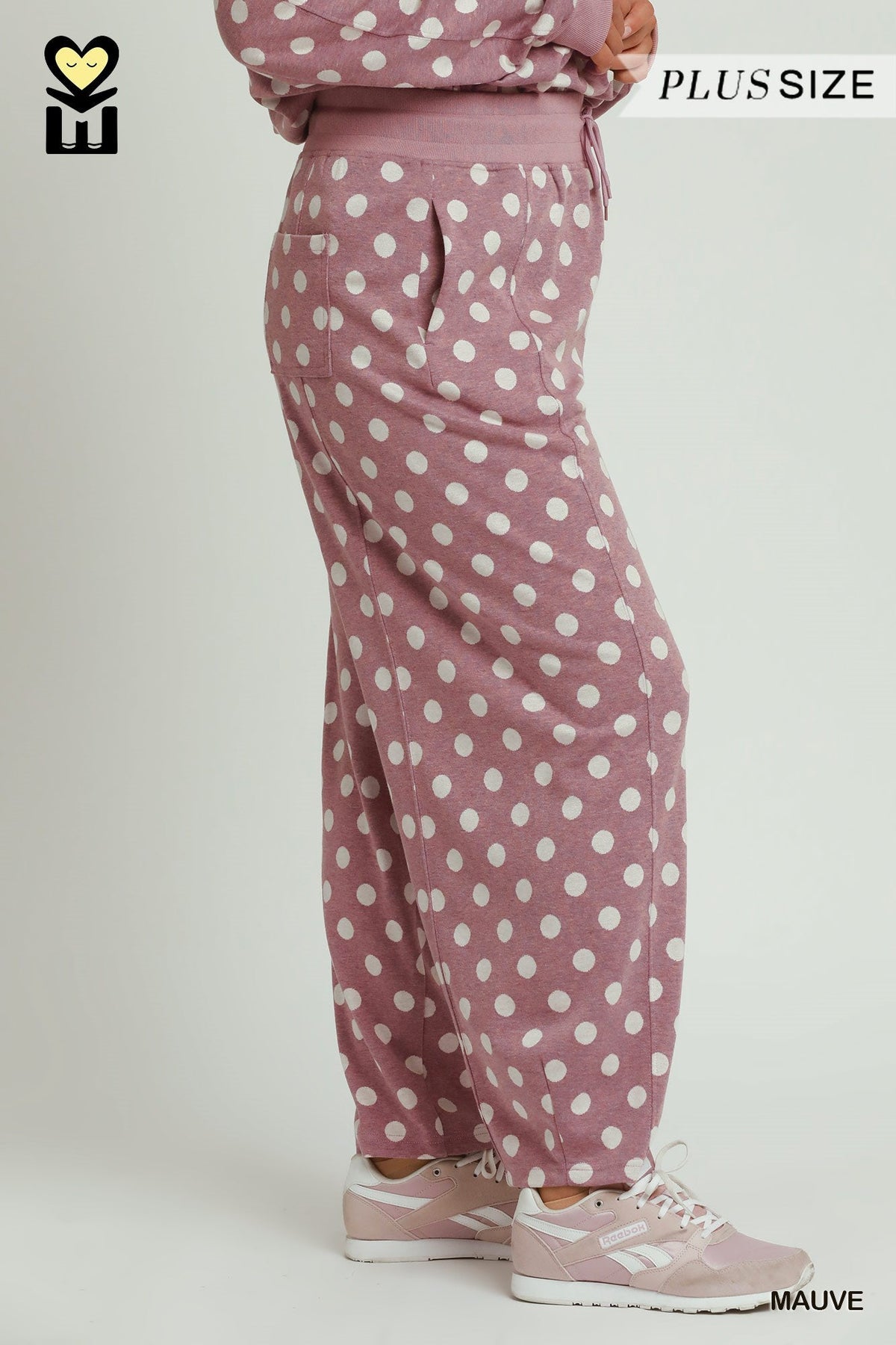 Dottie Darling Polka Dot Barrel Pants – Plus Size
