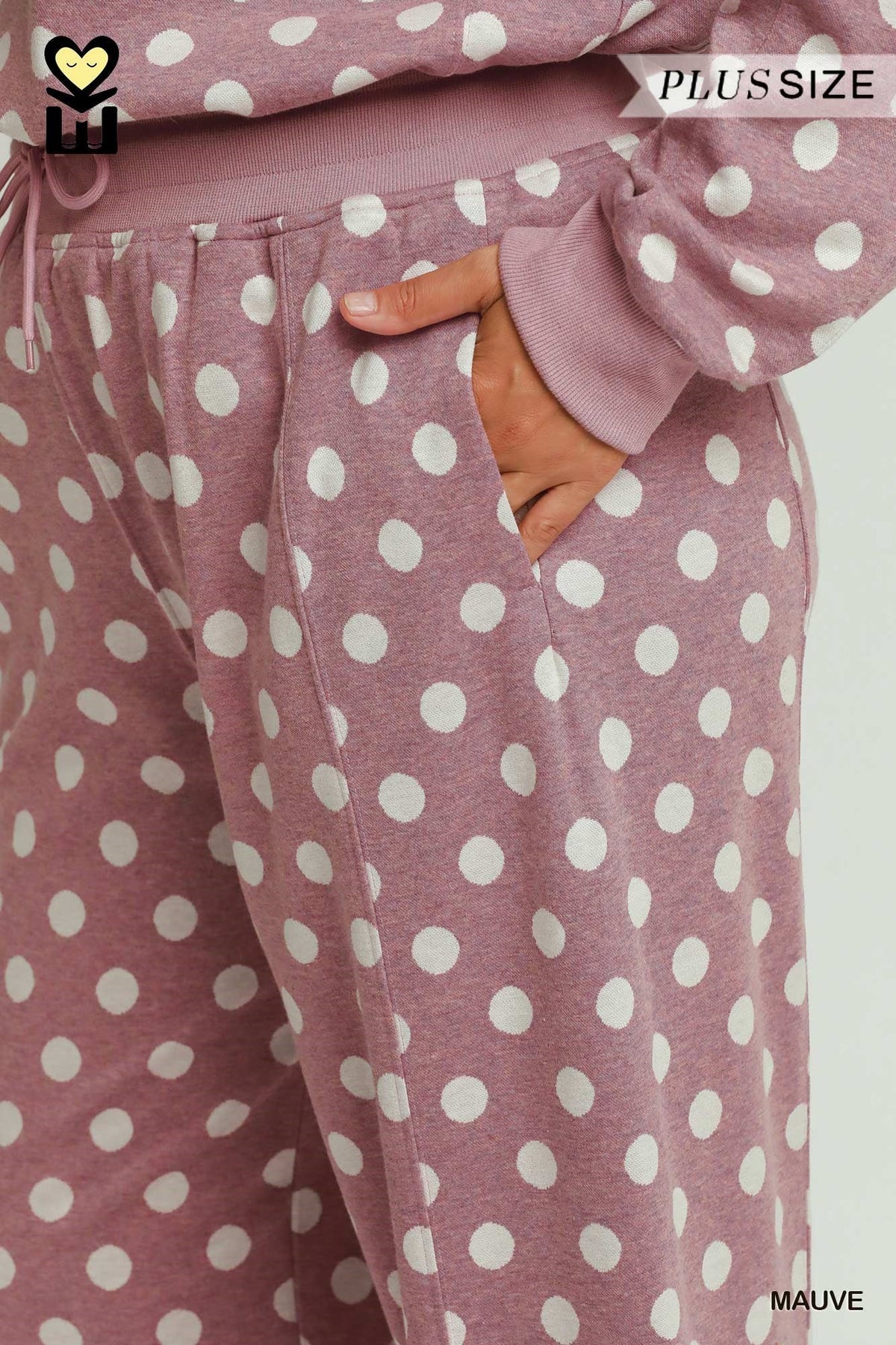 Dottie Darling Polka Dot Barrel Pants – Plus Size