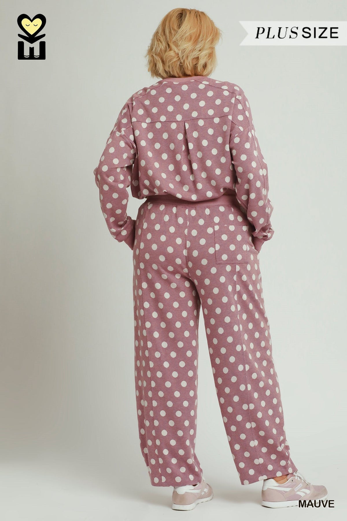 Dottie Darling Polka Dot Barrel Pants – Plus Size