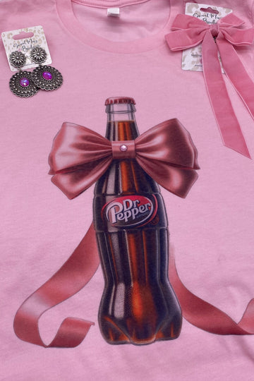 Dr.Pepper Bow Graphic Tee