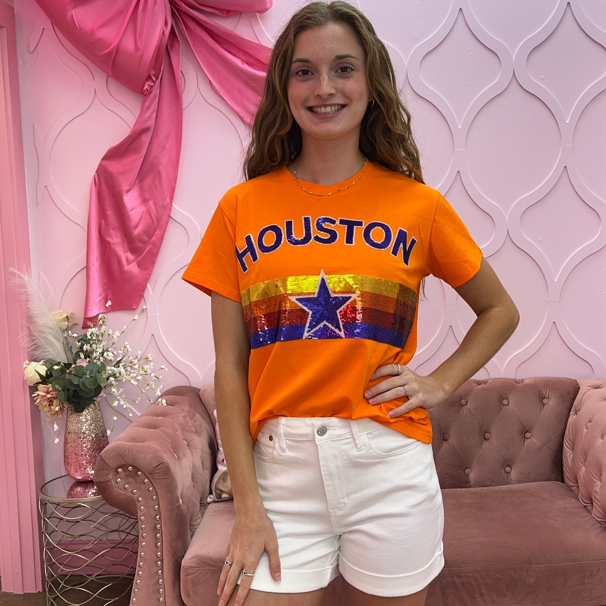Houston Sequin Top