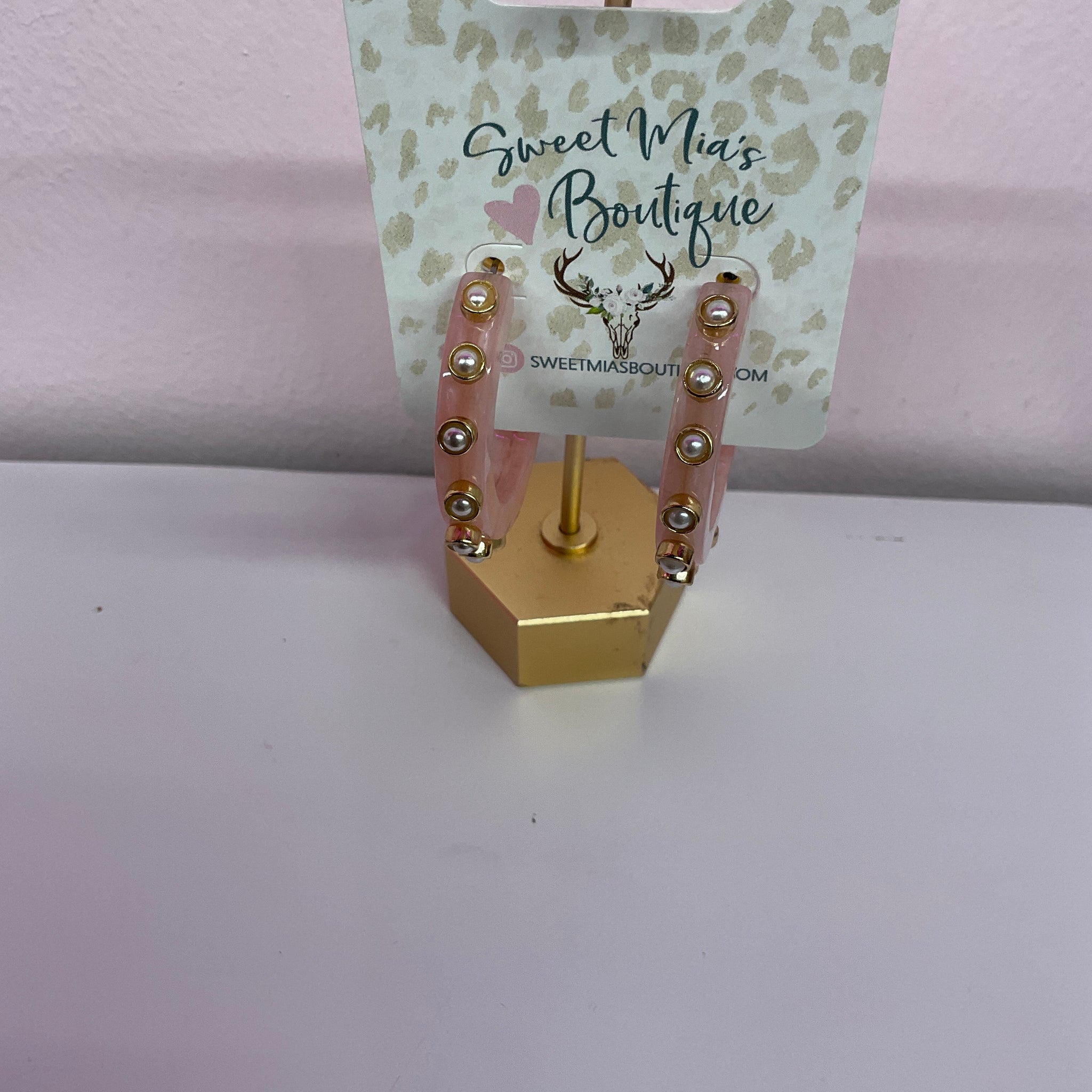 Pearl Hook Earrings