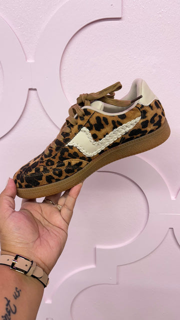 Mel Leopard Sneakers Shoes