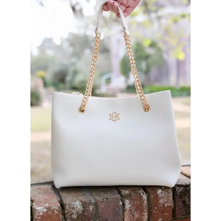 Blair Tote Cream by Caroline Hill