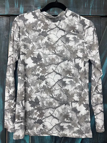 Silver Country Mesh Top