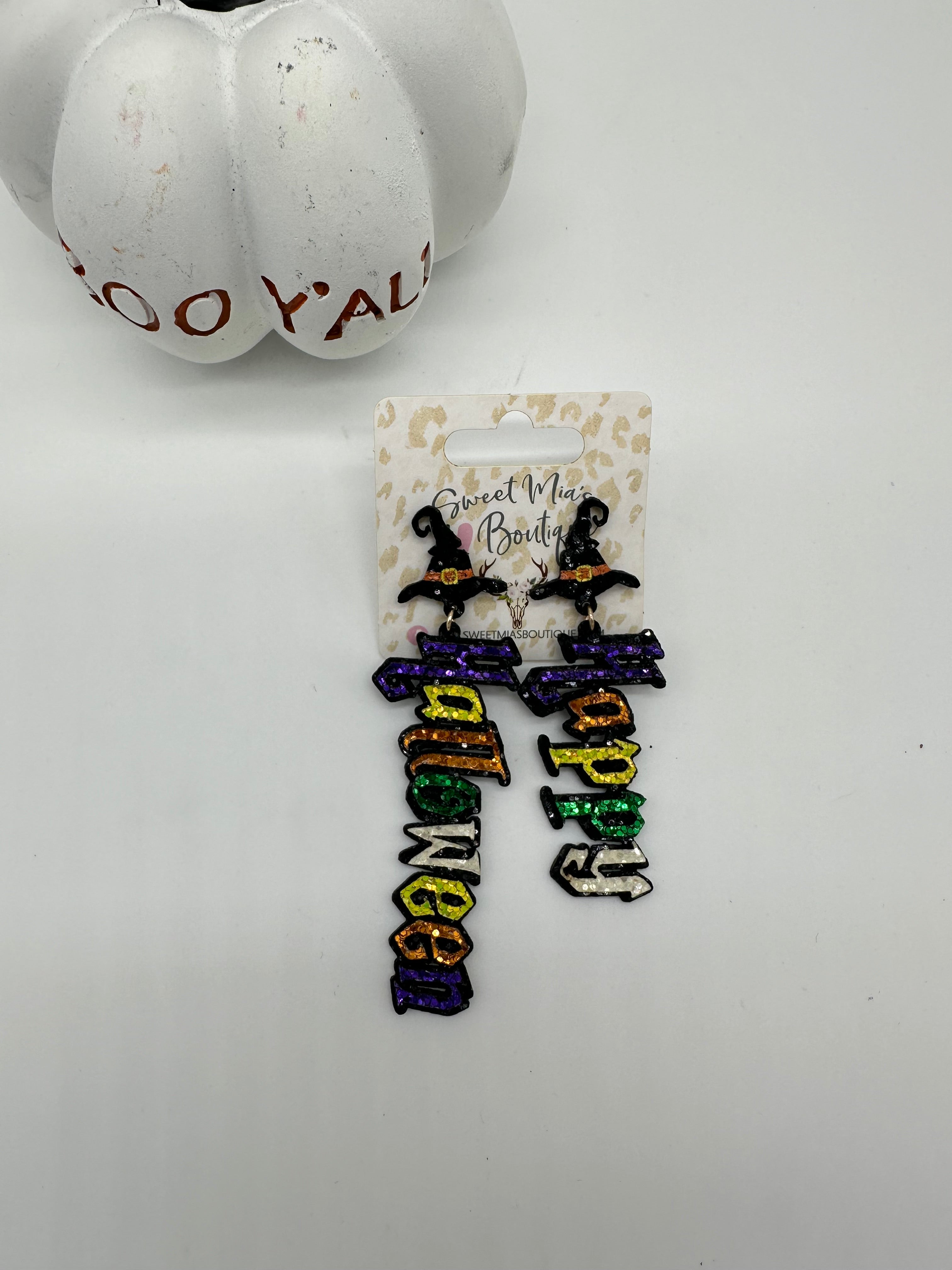 Halloween earrings multiple styles
