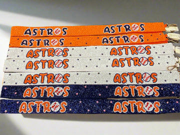 H-town Baseball Team Beaded Purse Strap