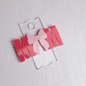 Mom Tumbler Tag- Tumbler Topper