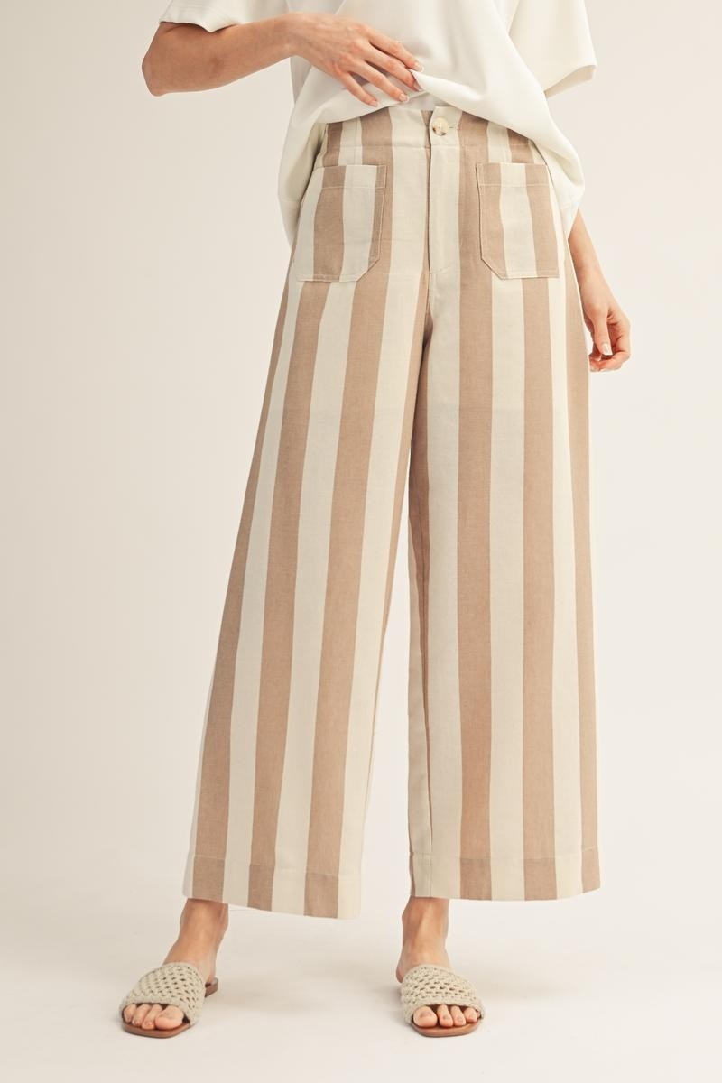Neutral Drift Wide Leg Pants By Jodifl