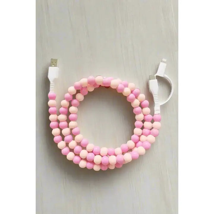 Beaded Cord Phone Charger