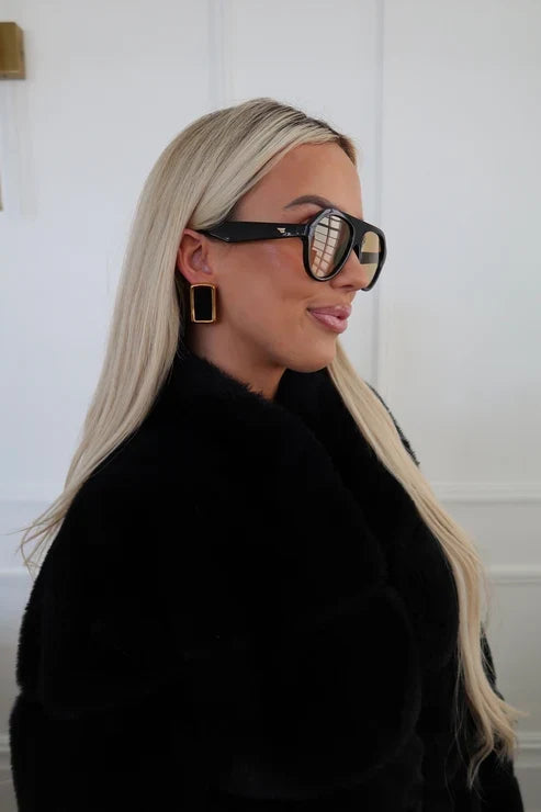Midnight Chic Brooke Earrings Black