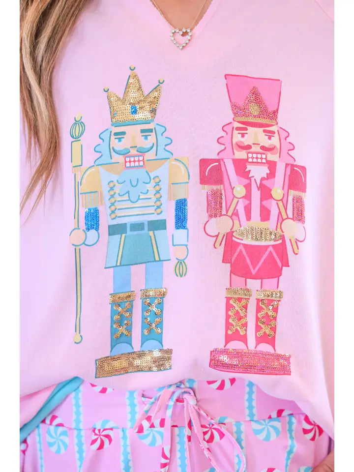 Nutcracker Wishes French Terry Pullover