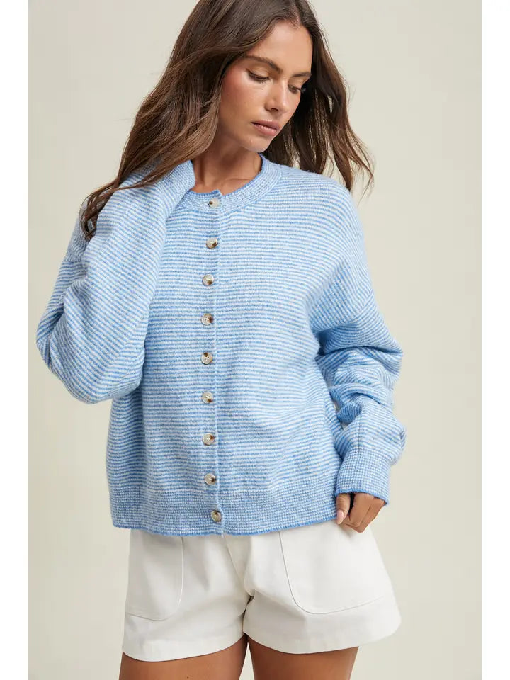 Cotton Candy Coast Cardigan By Wishlist