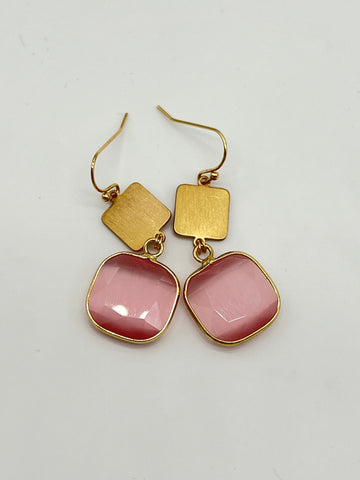 Dangle Gem Earrings