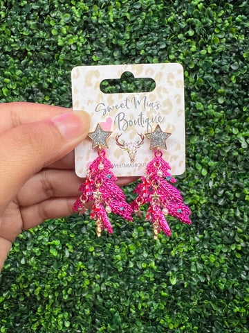 Christmas Tree Earrings