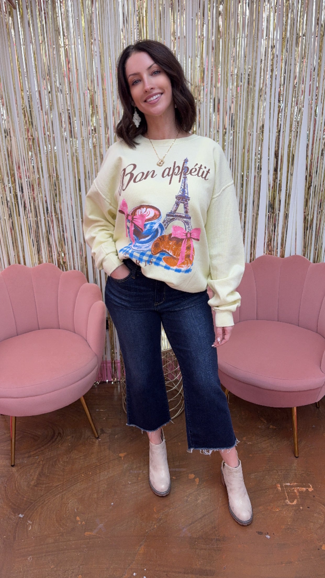 Bon Appetit Paris Sweatshirt