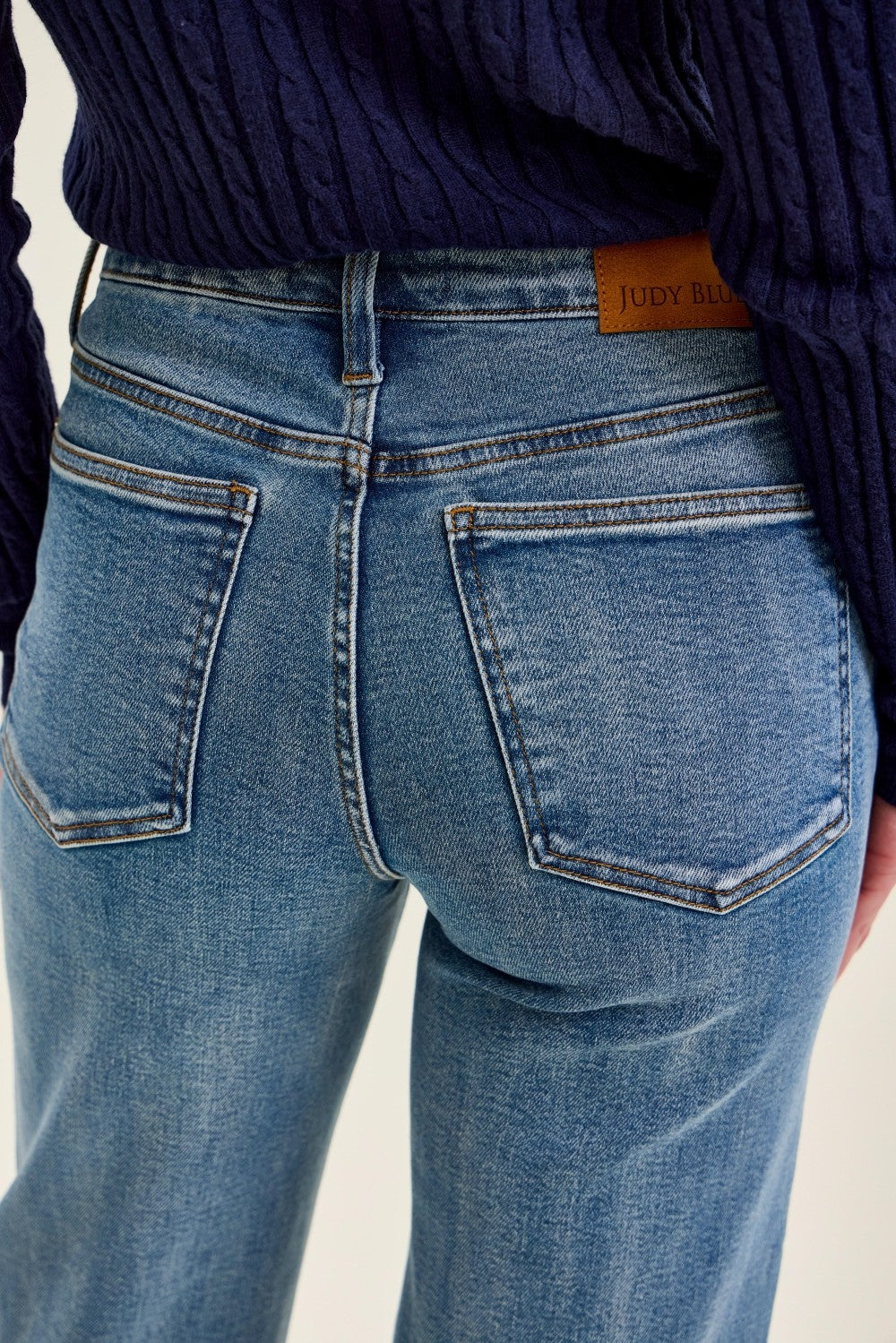 Women's medium wash petite boutique jeans