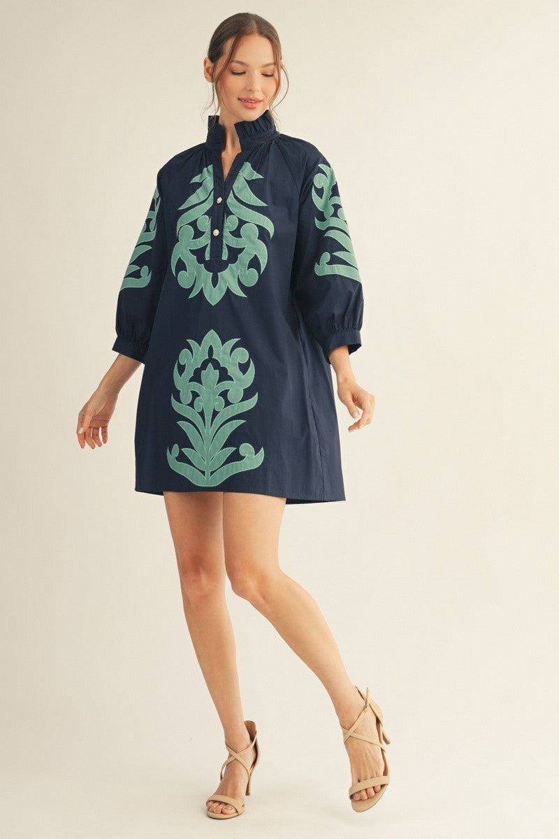 Minty Bloom Darling Dress By Jodifil