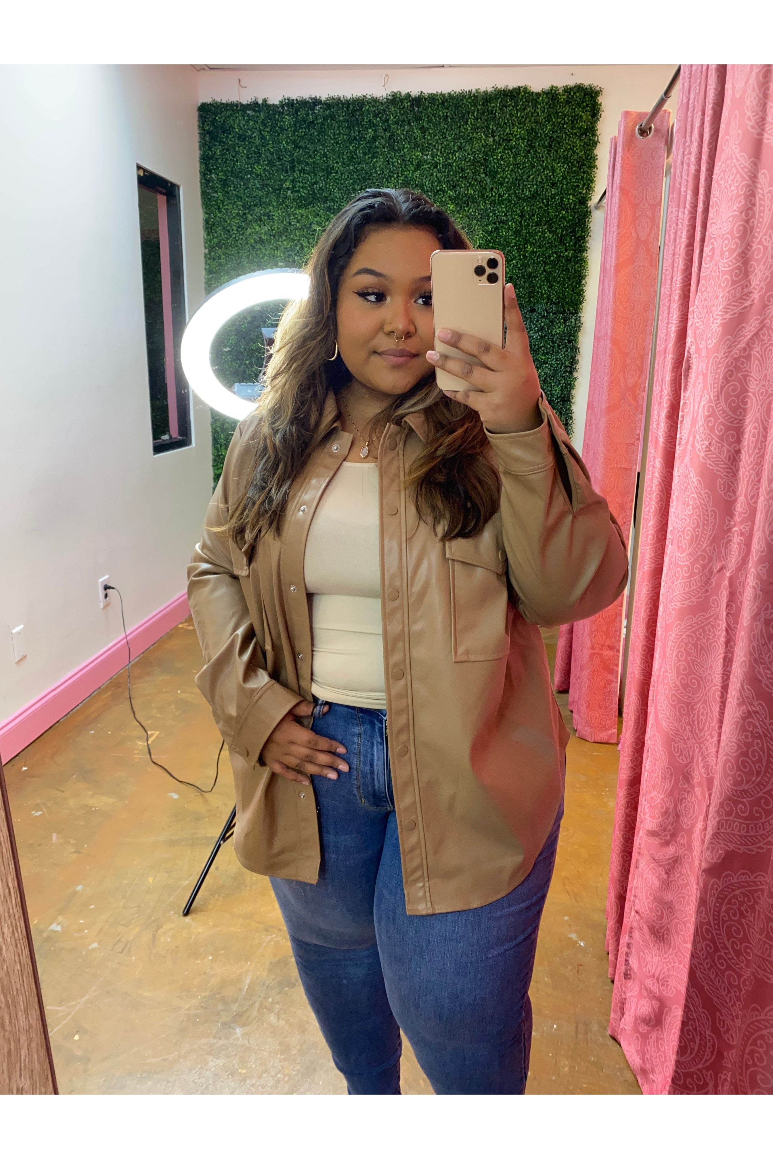 Nude Blazer Curvy