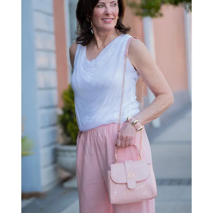 Tucker Handbag Blush By Caroline Hill